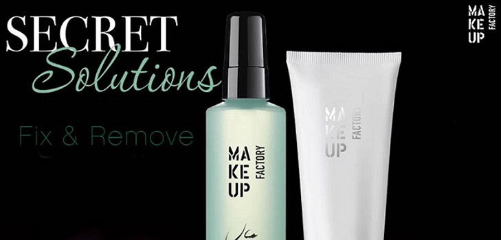Limpeza perfeita: Make up Factory Secret Solutions series