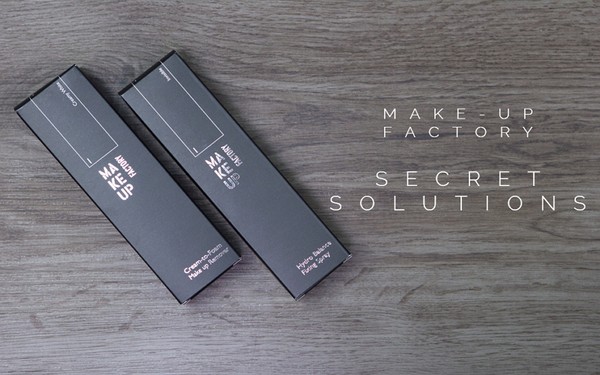 Limpeza perfeita: Make up Factory Secret Solutions series