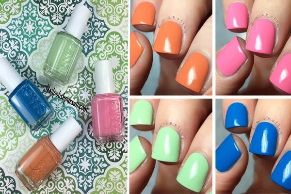 Motivos indianos na coleção de pregos Essie Resort 2016
