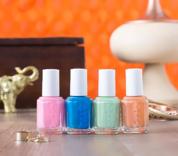 Motivos indianos na coleção de pregos Essie Resort 2016