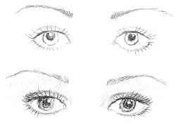 Olhos convexos