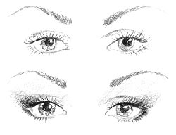 Olhos fechados