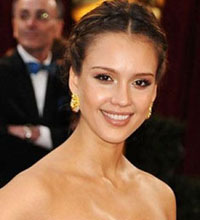 Cara oval: Jessica Alba