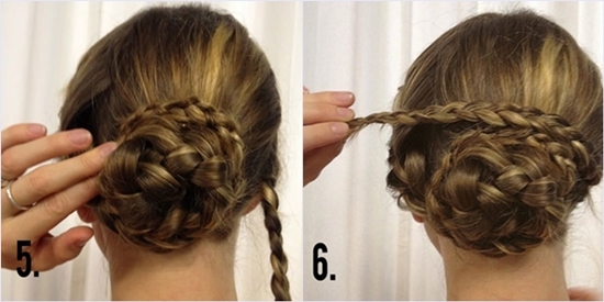 Como fazer um penteado noturno com tranças suas próprias mãos - foto classe mestre