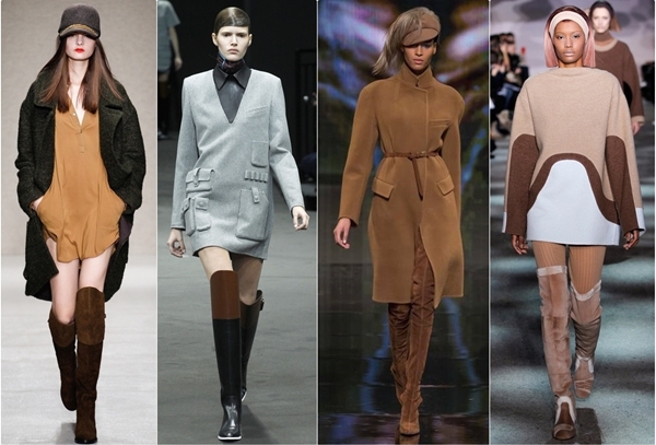 O que eles são - botas de moda da temporada outono-inverno 2014?