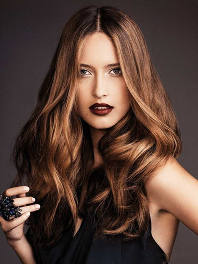 Colorir no cabelo escuro