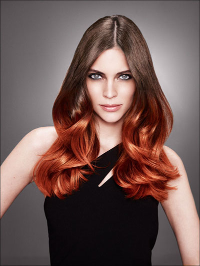 Colorir no cabelo escuro