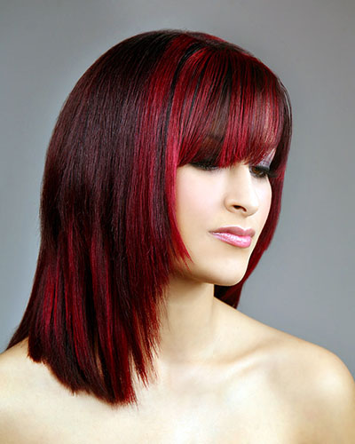 Colorir no cabelo escuro