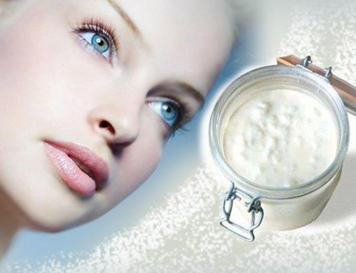 Creme para a pele sensível. Nos cuidamos corretamente