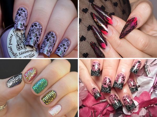 Lace Nail Art: uma tendência romântica na manicure