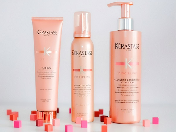 Curls sem problemas: preparação para cabelos encaracolados Kérastase Discipline Curl Ideal