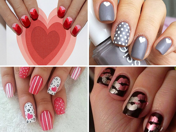 O amor é ...: idéias de uma bela manicure para o Dia dos Namorados
