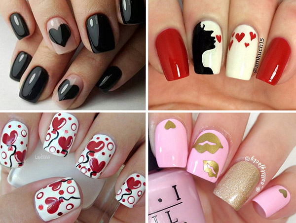 O amor é ...: idéias de uma bela manicure para o Dia dos Namorados