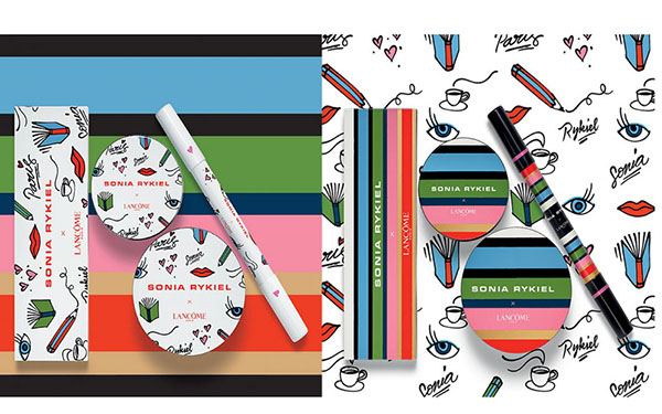 A magia dos sinais parisienses: a coleção decorativa de Sonia Rykiel x Lancôme