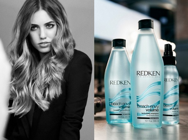 O volume máximo: novos produtos para o cuidado do cabelo Redken Beach Envy & High Rise