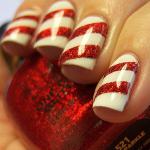 Manicure com fita adesiva: uma idéia útil Manicure com fita adesiva: uma idéia útil