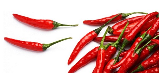 Máscara para o cabelo com pimenta 