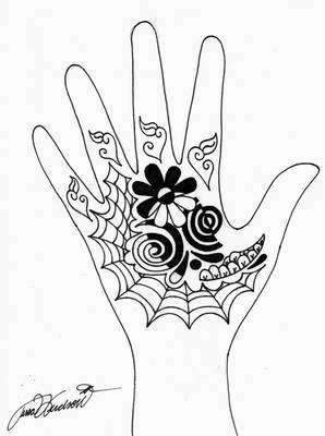 Mehendi em casa: desenhos de fotos e esboços para mehendi