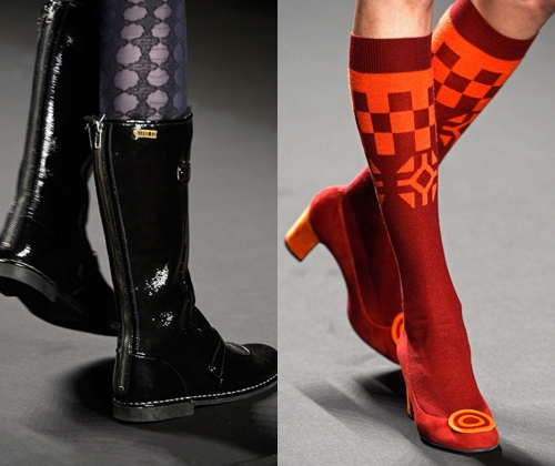 Sapatos femininos de moda outono inverno 2014: fotos dos sapatos de inverno mais elegantes de 2014