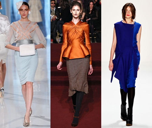 Cores elegantes das roupas Outono-Inverno 2014: fotos dos tons mais elegantes de 2014