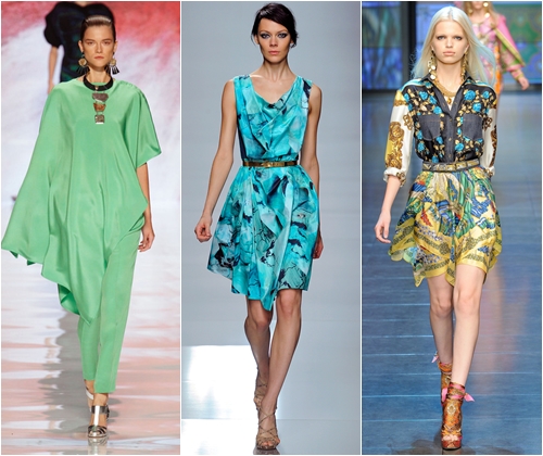Cores elegantes primavera-verão 2013