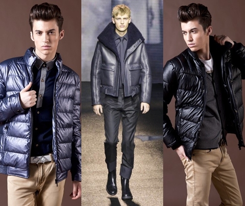 Casacos e jaquetas masculinas de moda inverno 2014: fotos dos mais elegantes estilos e modelos de jaquetas