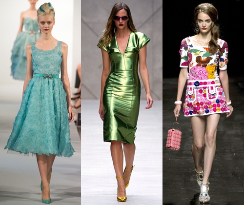  Vestidos de moda primavera-verão 2013