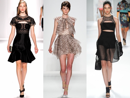 Vestidos de moda na primavera de 2014