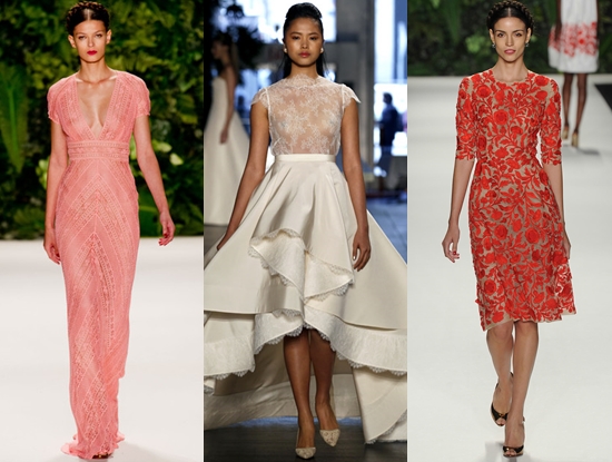 Vestidos de moda na primavera de 2014