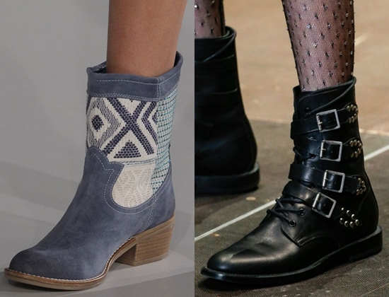 Botas de moda primavera 2014