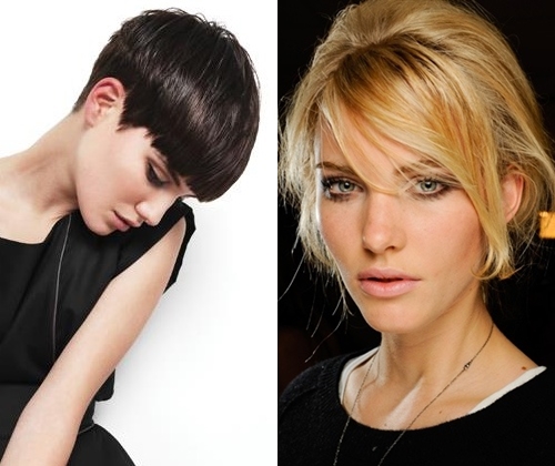 Cortes de cabelo na moda outono inverno 2013-2014: foto dos cortes de cabelo mais curtos e longos da moda de 2014