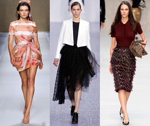 Artigos de moda na temporada outono-inverno 2013-2014: fotos dos mais elegantes modelos de roupas femininas