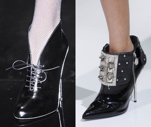 Botas femininas e botas de moda: fotos de sapatos para a temporada outono-inverno 2013-2014