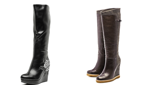 Botas e botas femininas de moda, outono inverno 2015 -2016 (foto) 