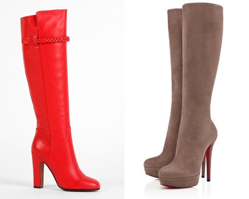 Botas e botas femininas de moda, outono inverno 2015 -2016 (foto) 