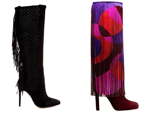 Botas e botas femininas de moda, outono inverno 2015 -2016 (foto) 