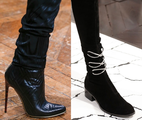 Botas e botas femininas de moda, outono inverno 2015-2016 (foto) 