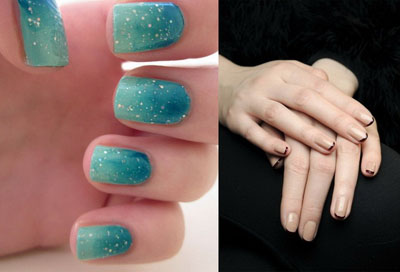 Manicure francesa de moda 2015, foto da manicure mais elegante - francês Manicure francesa de moda 2015, foto da manicure mais elegante - francês