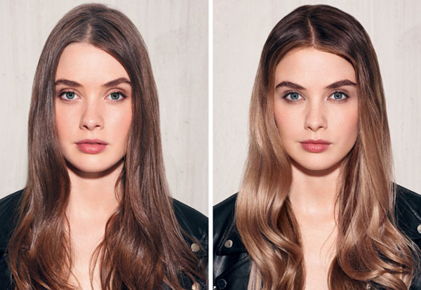 Suavemente VS coloração brilhantemente colorida para o cabelo-2017
