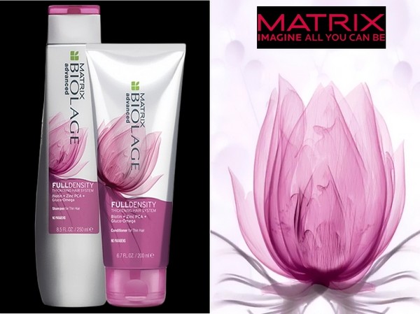 Know-how para cabelos sem vida: novos itens Matrix Full Density