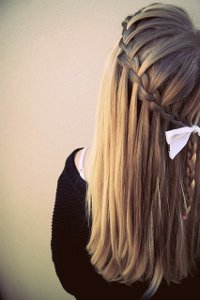 Cabelo de ano novo com tranças