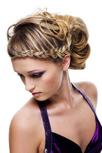 Cabelo de ano novo com tranças