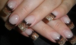 Desenho de unhas de Ano Novo Desenho de unhas de Ano Novo