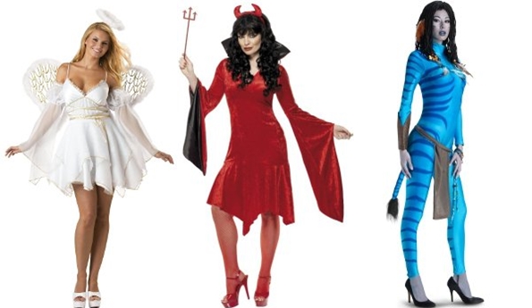 Três trajes para o Halloween
