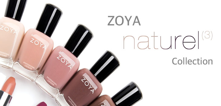 Pastel manicure by Zoya: uma coleção de vernizes Naturel 3 Spring 2017