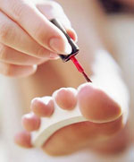 Pedicure em casa