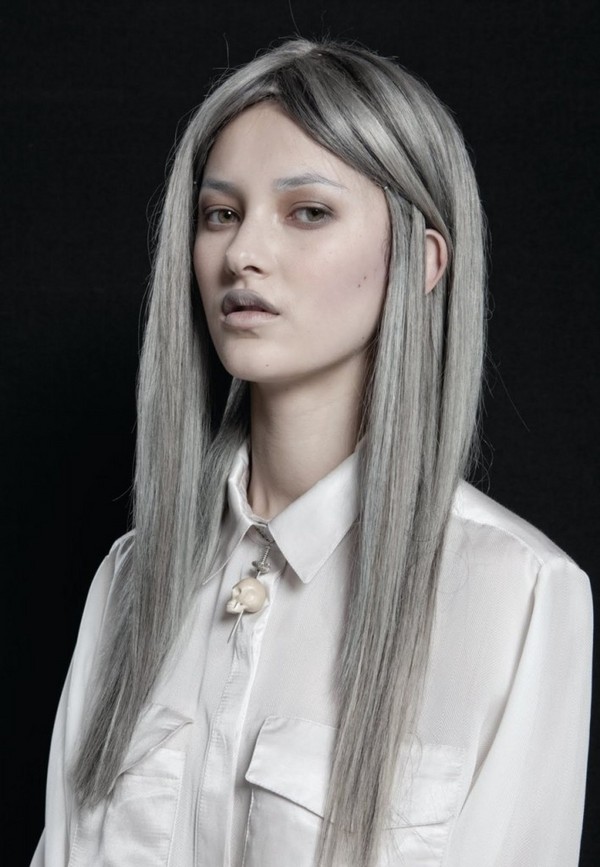 Cor de cabelo Ashy