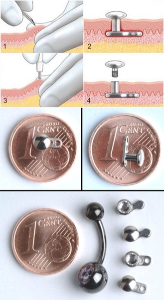 Piercing microdermal: como os microdermabras são feitos (foto)