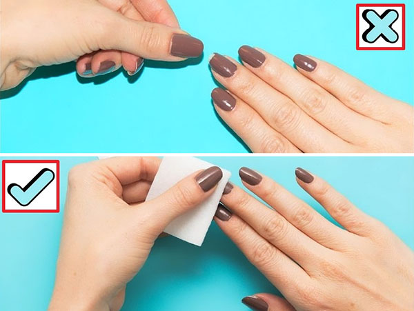 Sob a proibição: estes quatro hábitos impiedosamente estragam as unhas