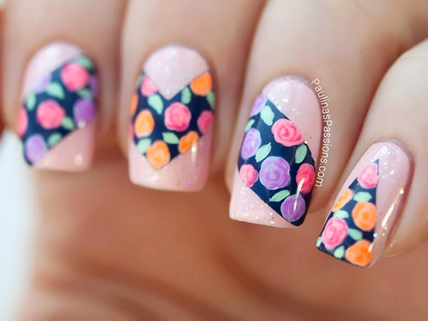 Manicure Festivo: TOP-4 Topical Designs até 8 de março